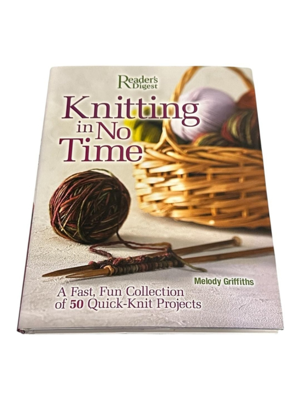 Knitting In No Time Melody Griffiths Reader's Digest HC 50 Projects DJ White